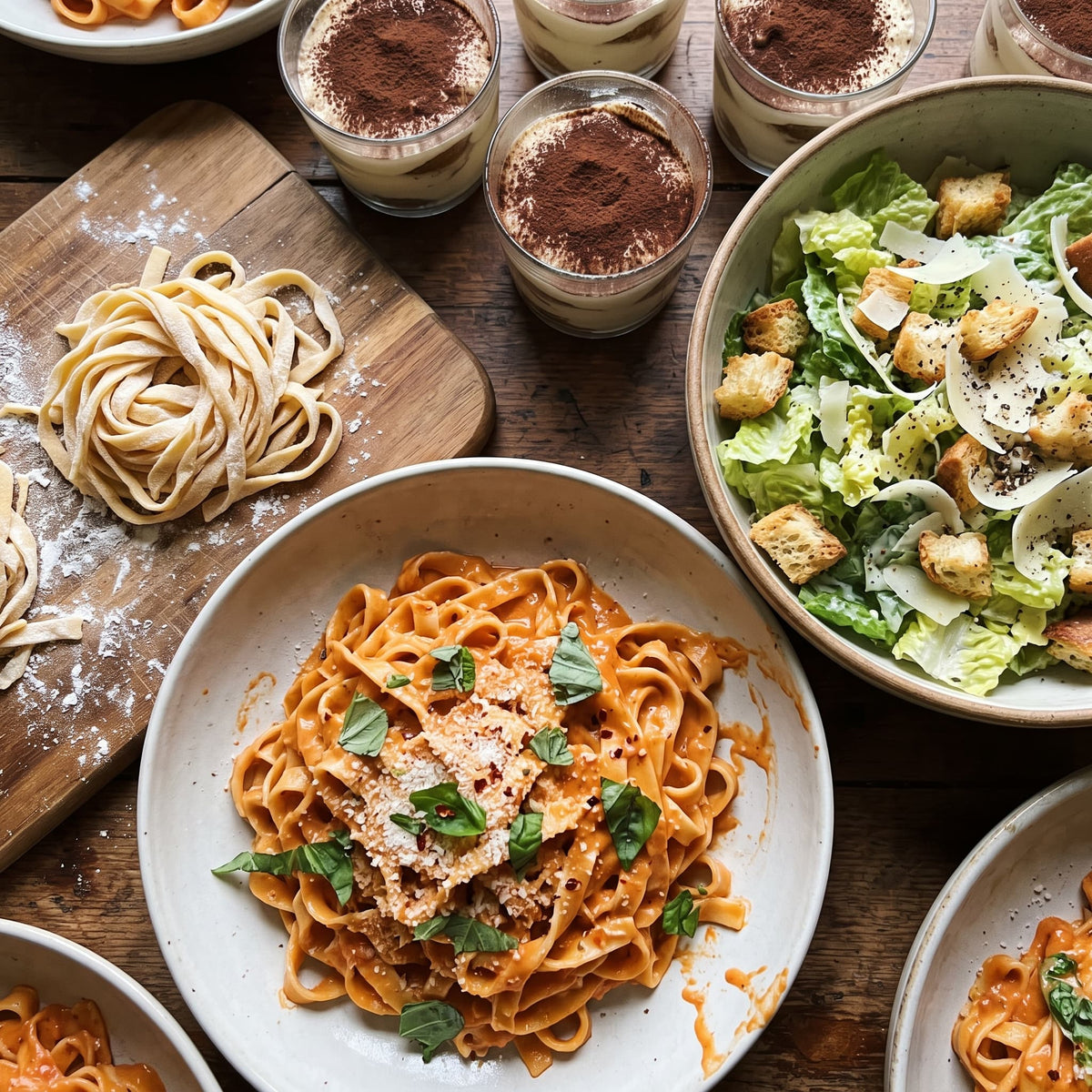 Homemade Pasta alla Vodka | Hands On | Thursday, November 12, 2026 | 7-9 PM